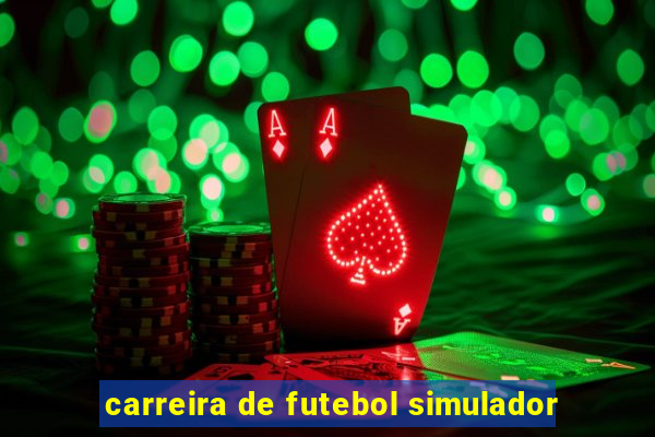 carreira de futebol simulador